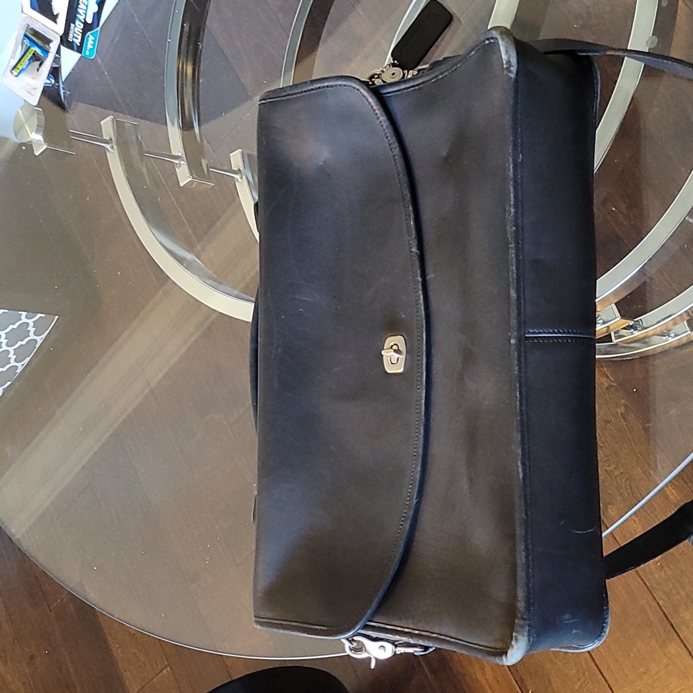Gently Used Coach Briefcase Gem